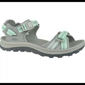 Keen Womens Terradora II Sandals 1022450 Size 10.5 Gray Green